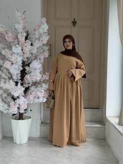 Robe segnora beige