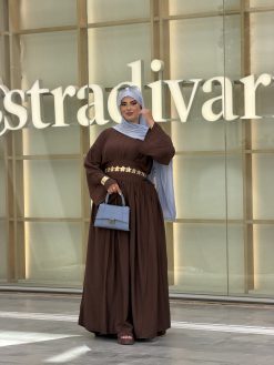 Maxi dress maron