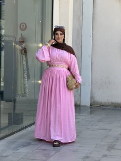 Maxi dress rose
